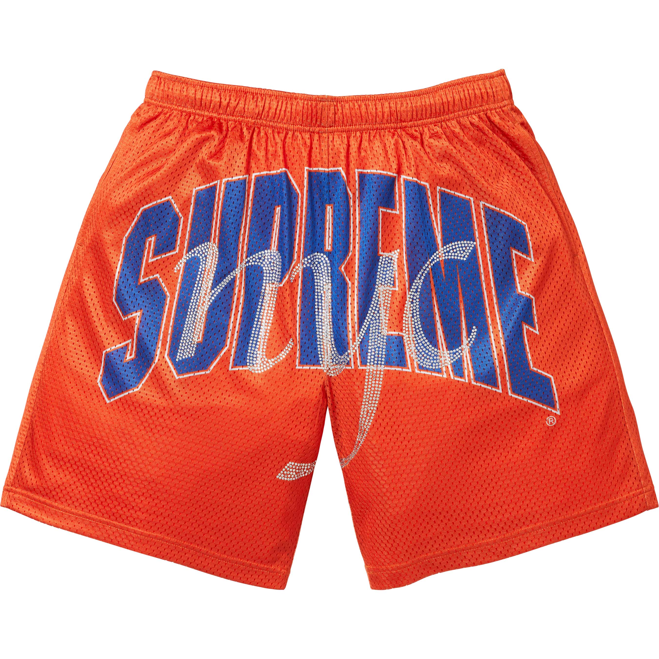 Rhinestone Mesh Short view 9